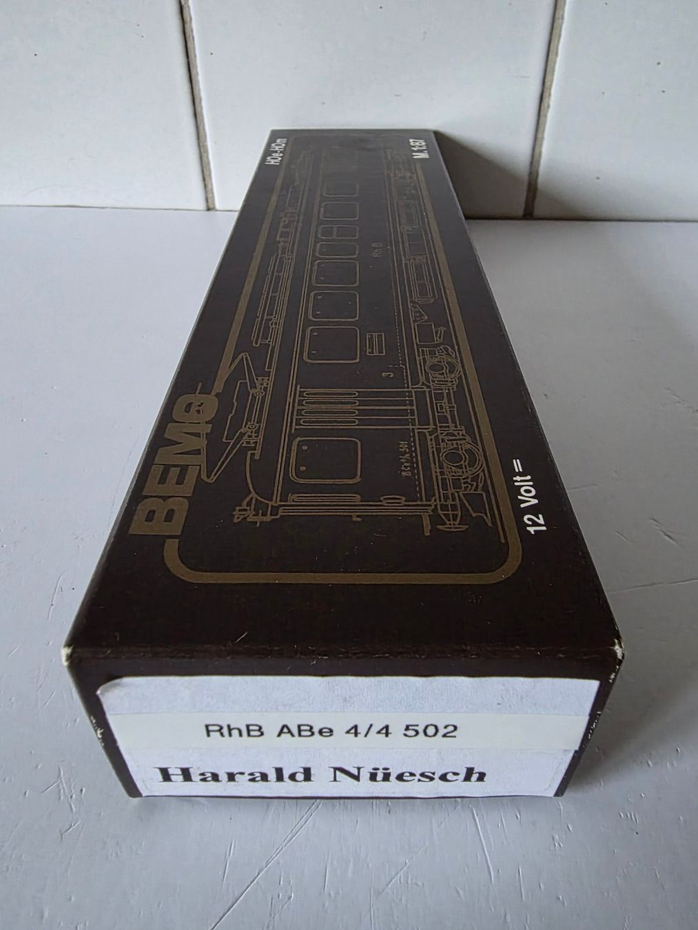 Bemo Modelleisenbahnen: BEMO RhB Triebwagen ABe 4/4, Nr. 502 – Gebraucht aus Seuzach von Loeckeli01 7