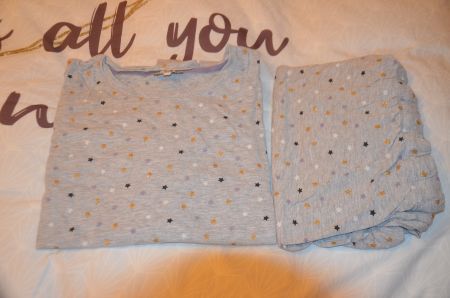 TAILLE XXL - PIJAMA BAUMWOLLE LANGARM