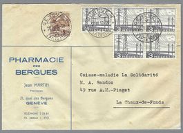 1950, SCHÖNE FRANKATUR, 0 GENÈVE, ERH. SIEHE SCAN