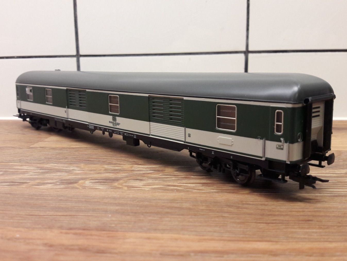 Modellini di ferrovie: Röwa HO DC : DB fourgon bagages "Düm" – Usato da Buttes venduto da Cafe2005 2