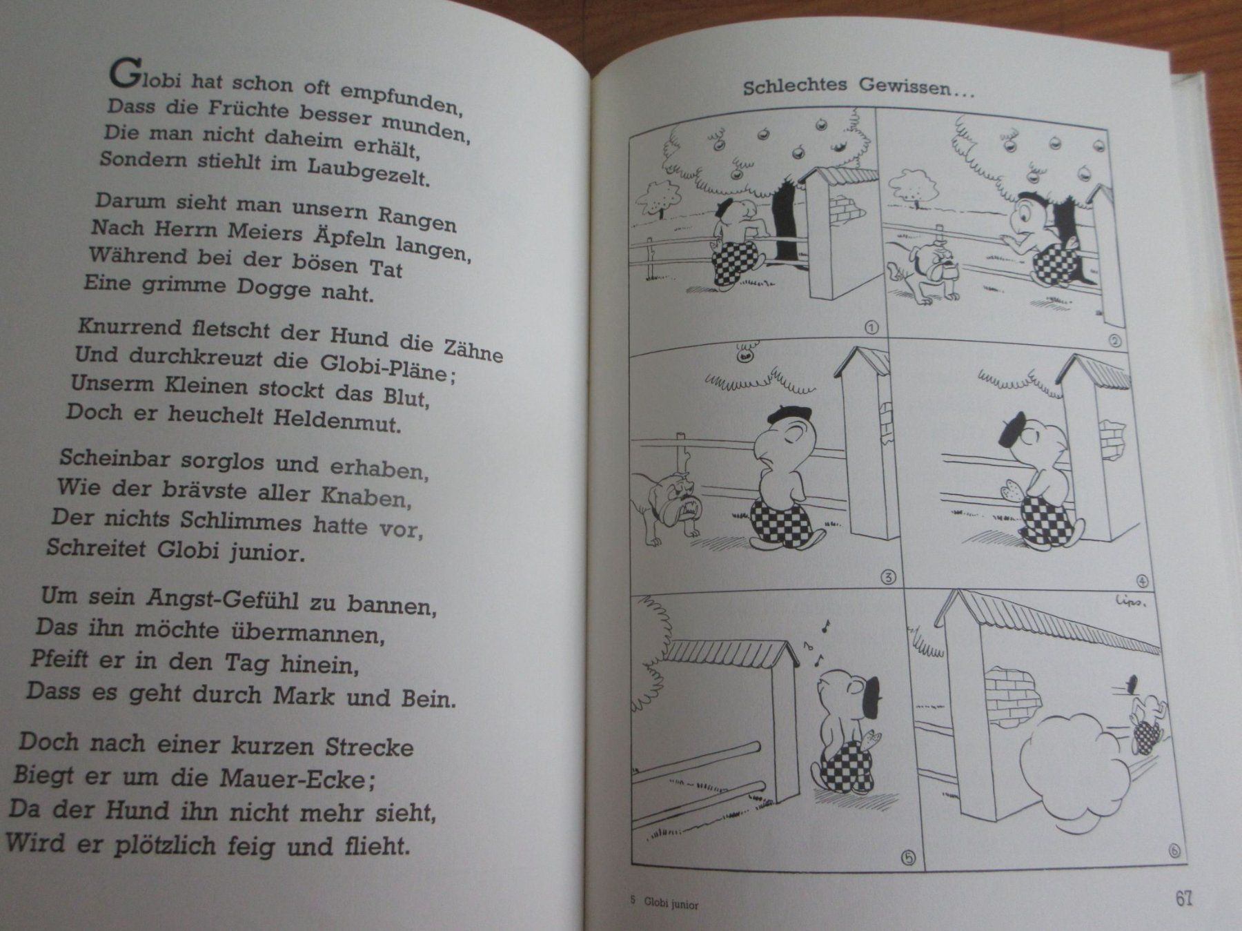 Libri: Globi Junior, 8. Auflage 1984, unbemalt – Usato da Binningen venduto da Oldfashion 6