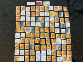 100.80Fr Frankaturware ungestempelt Lot Sammlung Schweiz