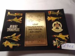USAF Thunderbird Pins, Historical Aircraft, Rarität! (U907)