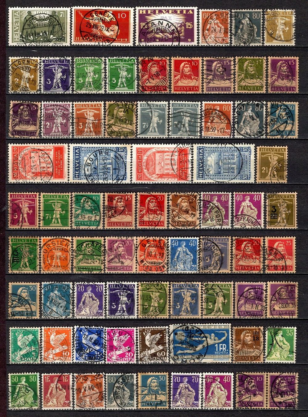Tutti i francobolli: Sammlung Schweiz (881) – Usato da Burgdorf venduto da blinky01 1