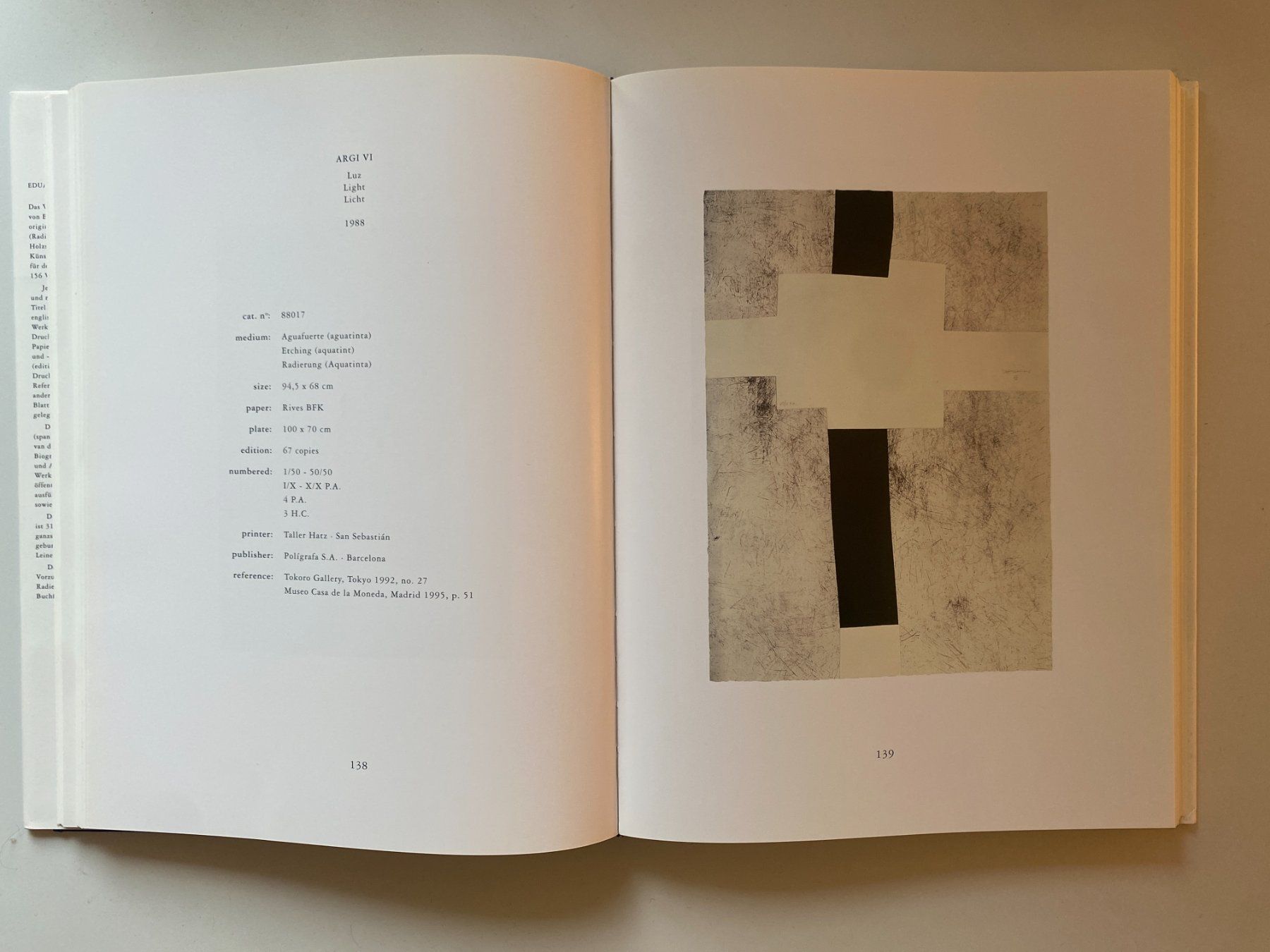 Bücher: Buch Eduardo Chillida, Opus P.III – Gebraucht aus Gümligen von Vicky2 4