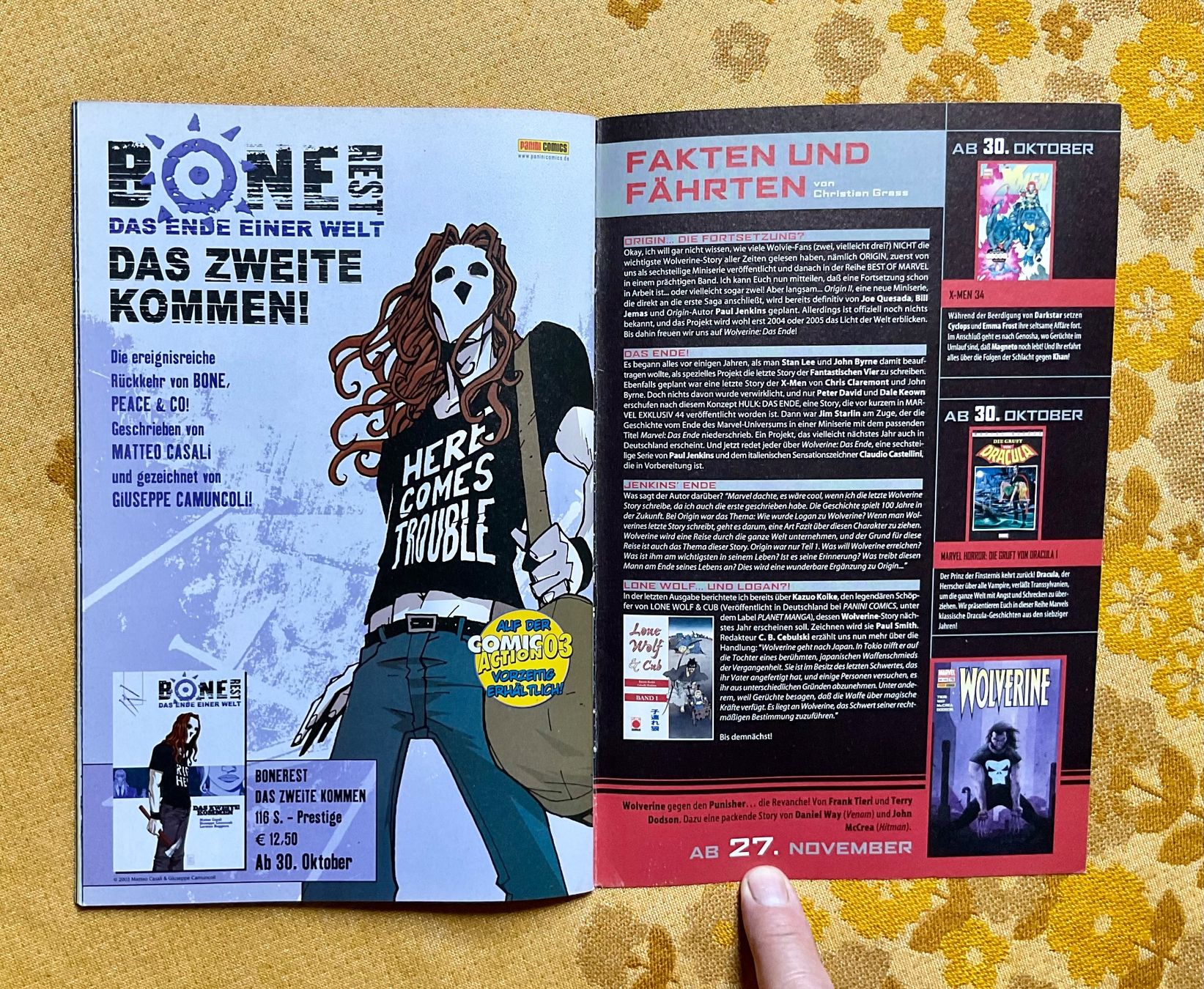 Comics: Wolverine Heft Nr 75 von 2003 – Gebraucht aus Endingen von nathan05 8