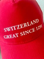Cap "SWITZERLAND GREAT SINCE 1291", one size, 100% BW