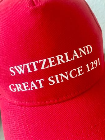 Cap "SWITZERLAND GREAT SINCE 1291", one size, 100% BW