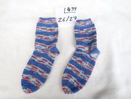 Handgestr.Kindersocken  Gr.26/27   (499)