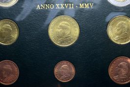 Kursmünzensätze 2005, Vatikanstadt, FDC