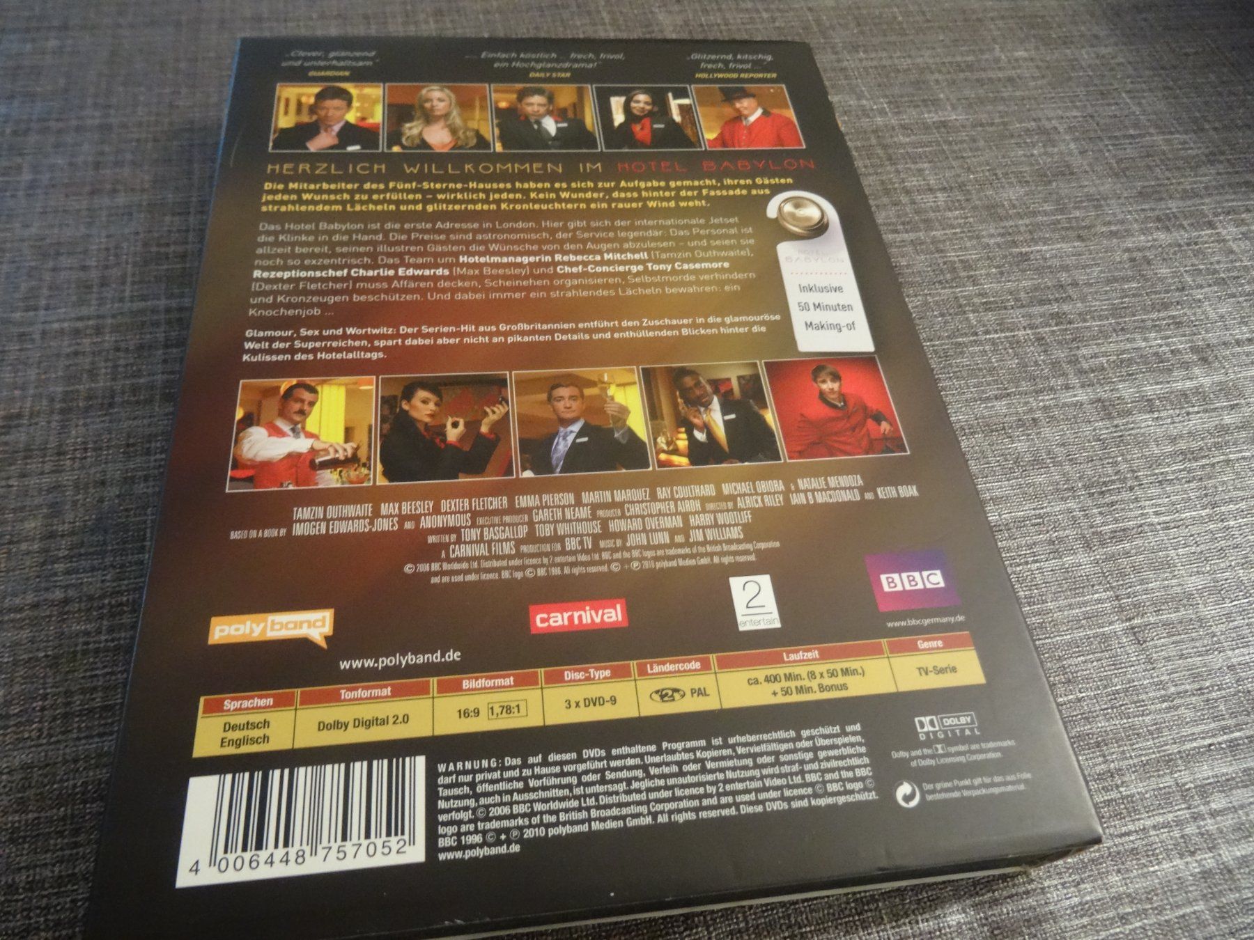 Tutti i DVDs: Hotel Babylon - Staffel 1 DVD – Usato da Olten venduto da Disc-Verkauf 1