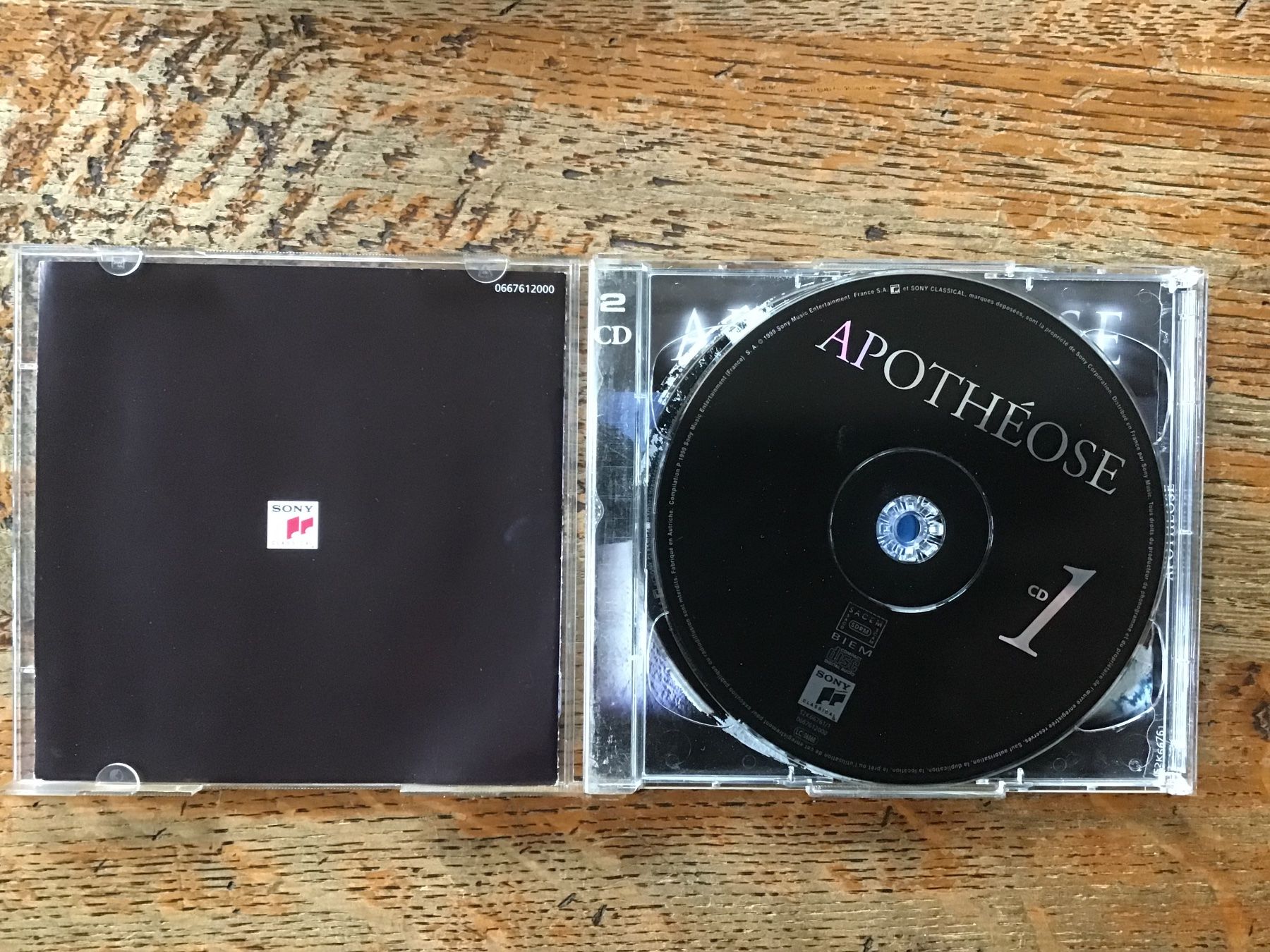 CDs: 2 CD Apothéose Bach Verdi … – Gebraucht aus Fully von Ruby97 1