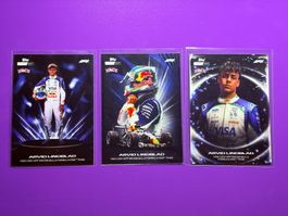 Arvid Lindblad 3 Rookie Cards - Topps F1 Lights Out 2026