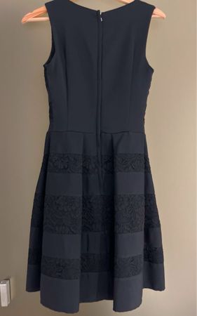 LIKE NEW !!! FC  Black dress with embroidery