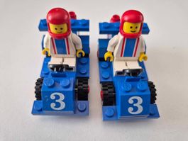 2 x LEGO 6605 Road Racer (1984) - 80er Jahre Vintage