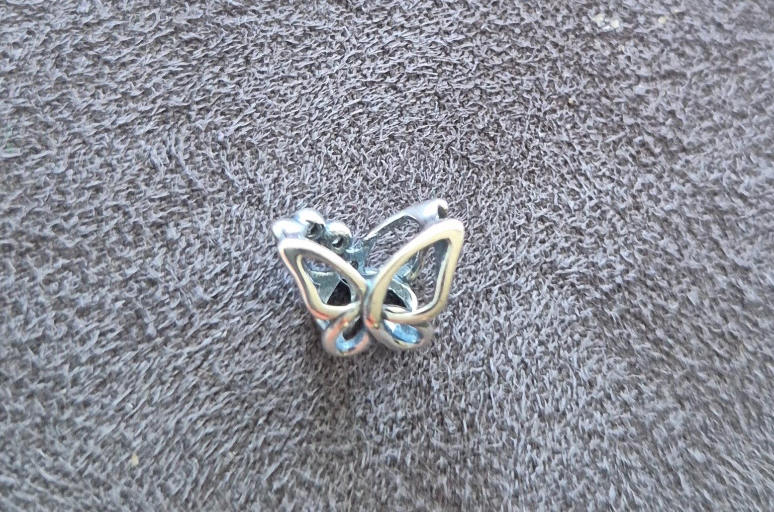 Ciondoli: Silber Charm Schmetterling +Garantie – Nuovo (secondo la descrizione) da Rotkreuz venduto da Carbone_Bijou-Shop 2