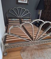Exklusives Hochwertiges Art Déco Bett