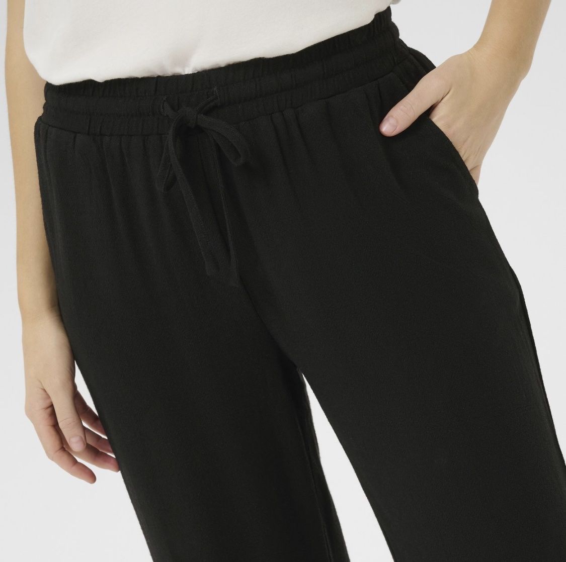 Hosen: NEU: Schwarze Stoffhose, Sommerlook – Neu (gemäss Beschreibung) aus Erlenbach im Simmental von nord_wind 3