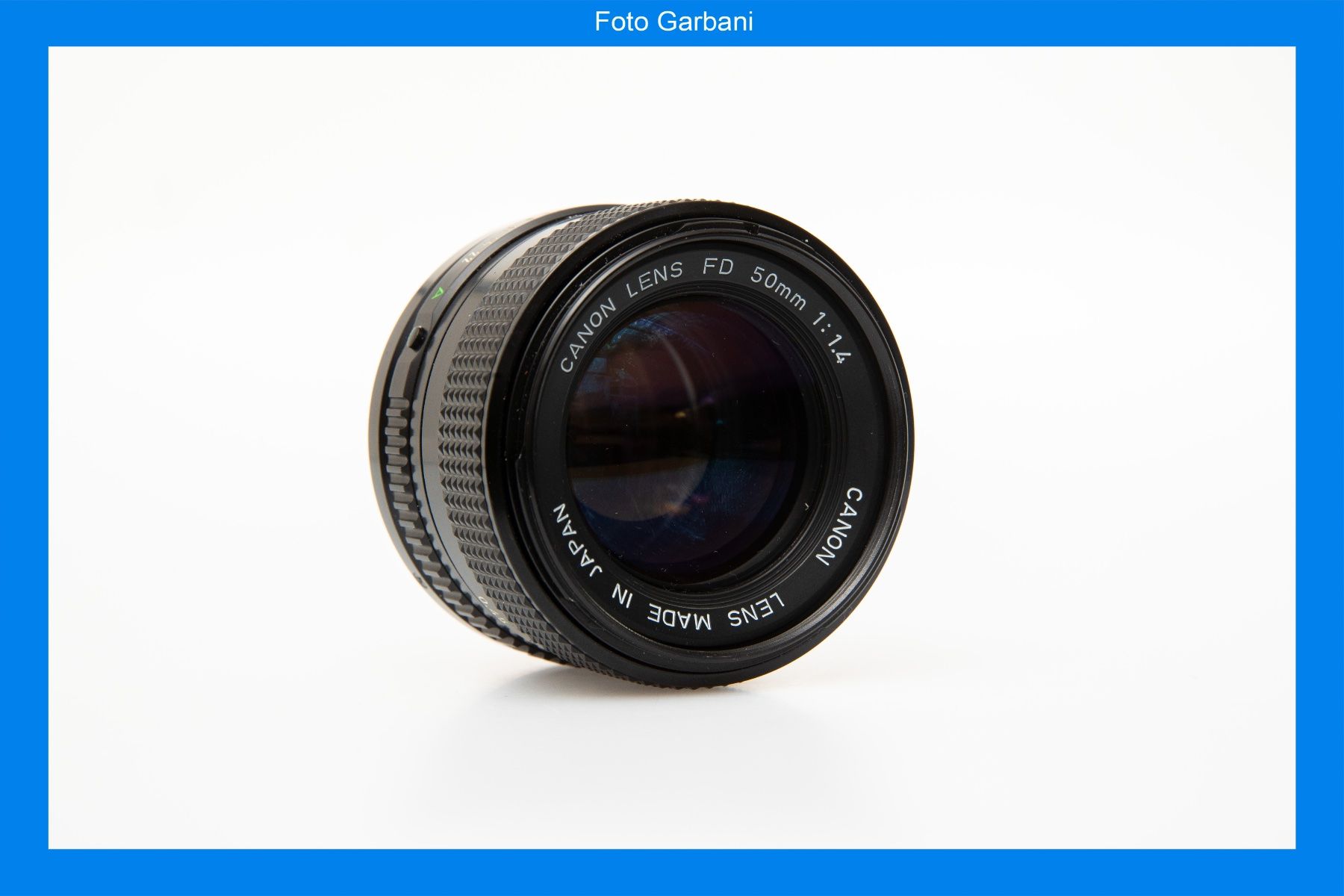 Canon Obiettivi: Canon FD 50mm f1.4 – Usato da Muralto venduto da FotoGarbani 1