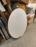 Originale Knoll Tulip Tischplatte 137cm HPL Weiss.