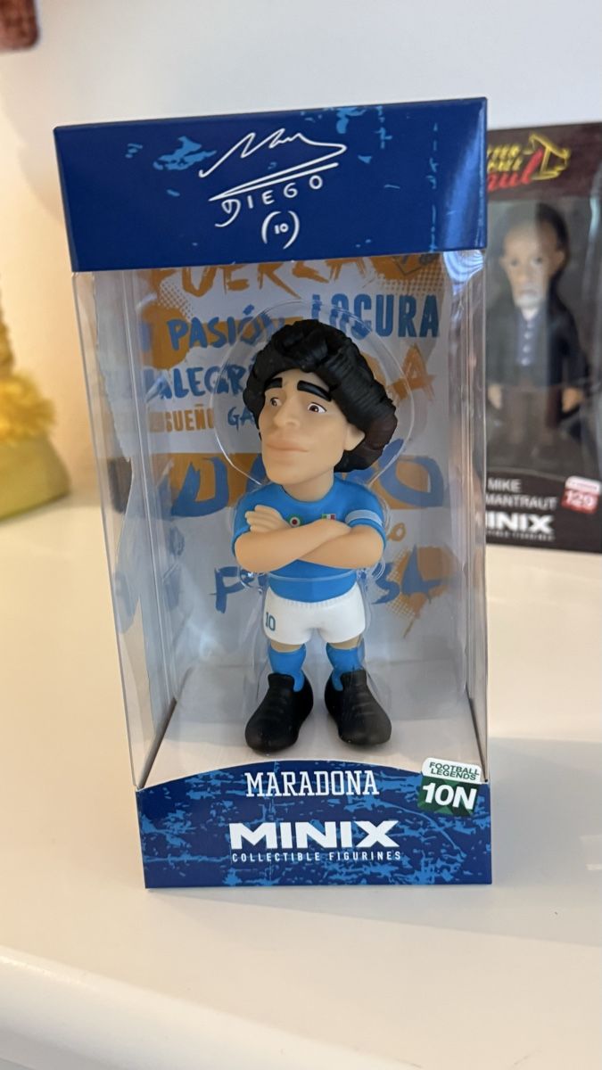 Statuette: Maradona Minix Figur -! – Nuovo e nell'imballaggio originale da Basel venduto da Zomeg