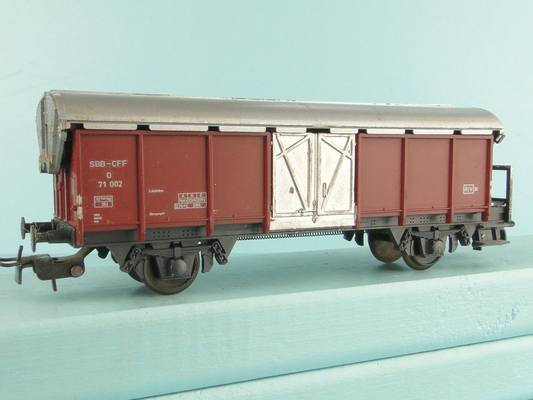 Liliput Modelleisenbahnen: Liliput 241 50 SBB O Güterwagen – Gebraucht aus Bülach von cann11 3