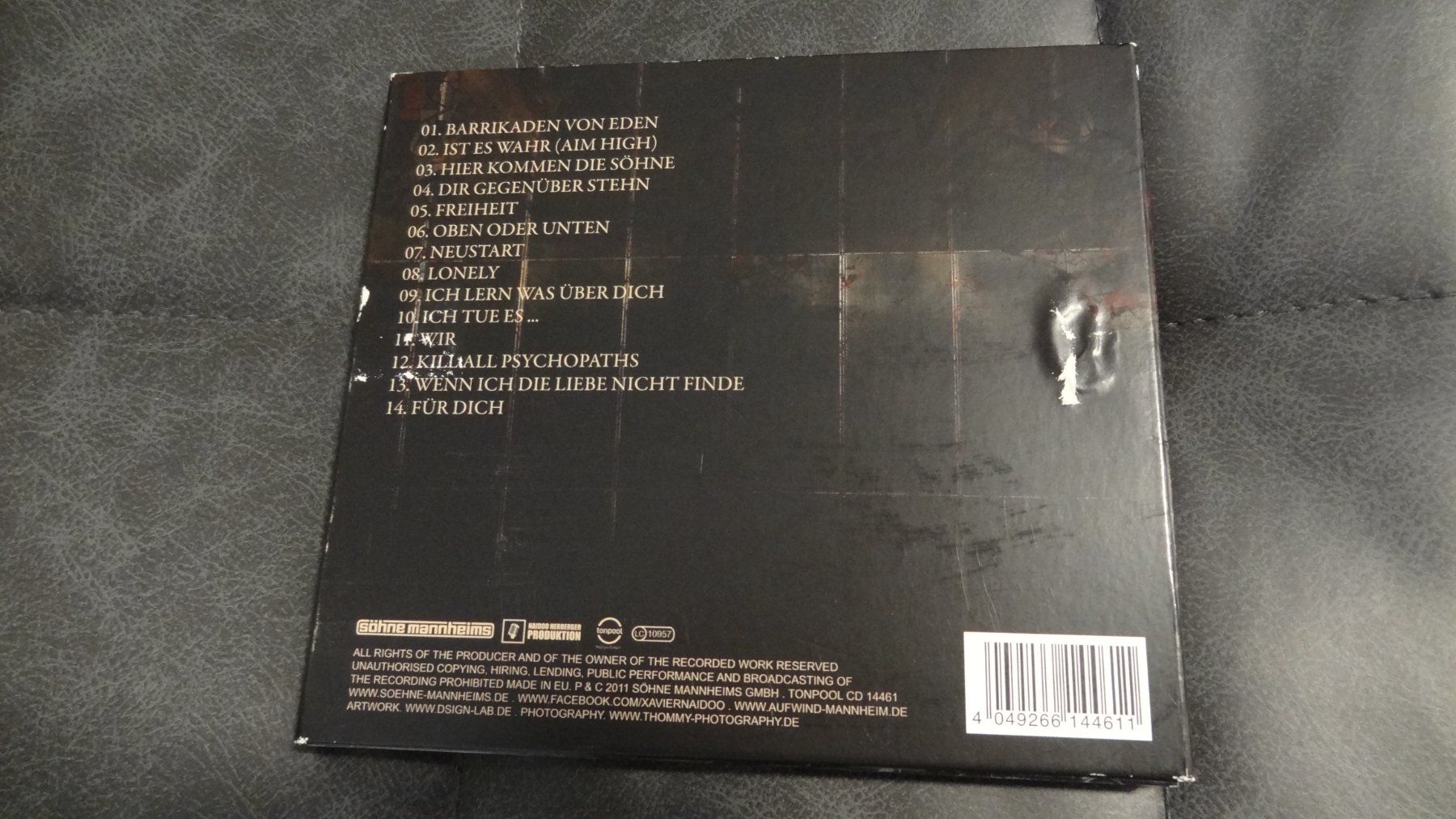CD: Söhne Mannheims - Barrikaden von Eden CD – Usato da Olten venduto da Disc-Ausverkauf 1