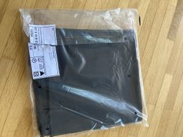 Blusenstoff dunkelgrau Cupro Lyocell 0.8 Meter neu