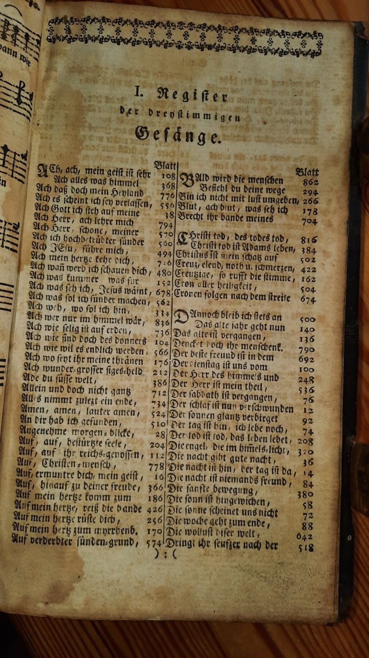 Bücher: MUSIKALISCHES HALLELUJA,  oder schöne + geistreiche Gesänge – Gebraucht aus zürich von gabab 6