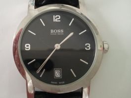Hugo Boss Uhr in den Farben schwarz silber