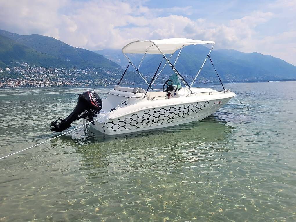 Barche: Barca 8 cv Quicksilver 425 Commander (Open) – Usato da Cadenazzo venduto da ricocadenazzo 1