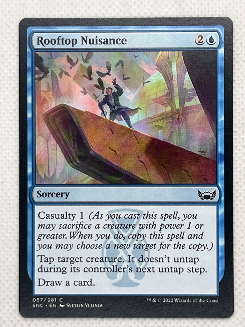 Magic The Gathering Carte collezionabili: Magic the Gathering Rooftop Nuisance Karte C SNC – Usato da Hinterkappelen venduto da Kim1992