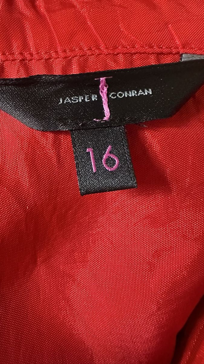 Vestiti: Robe Jasper Conran rouge taille 16 soie neuf – Nuovo (secondo la descrizione) da Vuippens venduto da ale_6gkb 3
