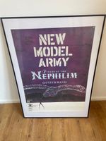 New Model Army Fields of the Nephilim Tourposter