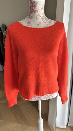 OUI Alpaka coral pullover S/M