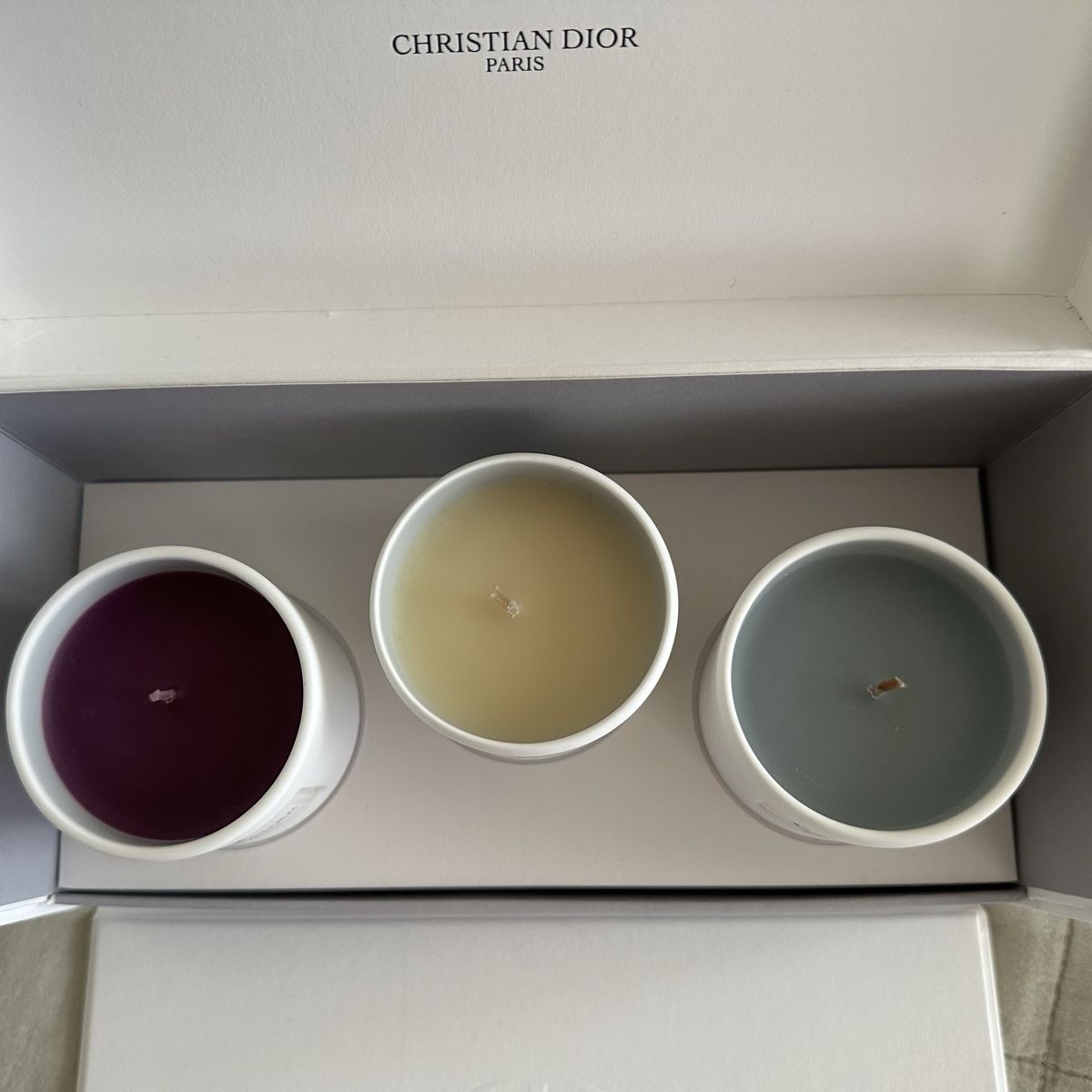 Candele: Dior Kerzen Set – Nuovo e nell'imballaggio originale da Zürich venduto da Nomase10. 2