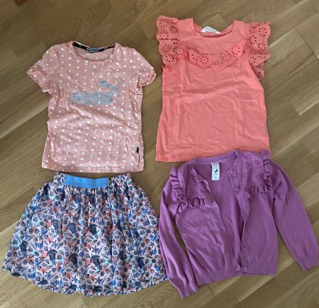 4 - Teiliges Kleiderpaket Gr. 122-140