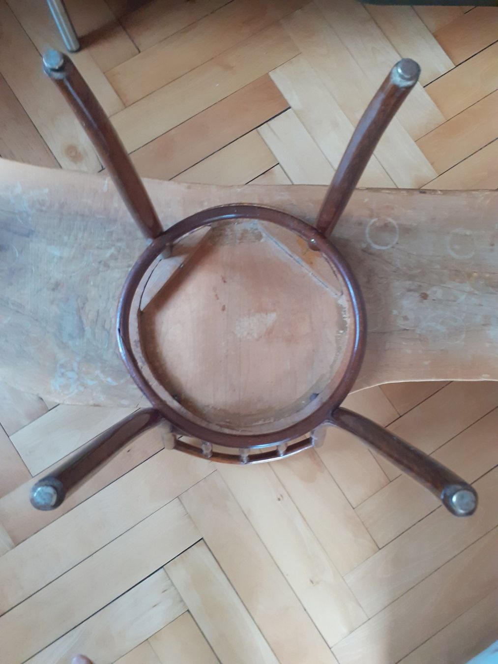 Sedie: Chaise ancienne en bois courbé, assise décorée – Usato da Lausanne venduto da nma_b7dk 3