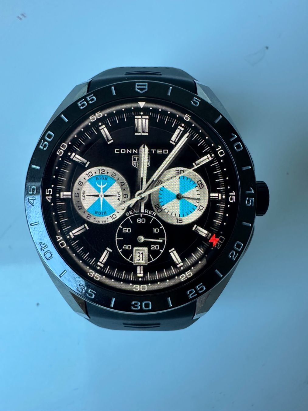 Tag Heuer Smartwatch: Smartwatch Tag Heuer Connected Calibre E5 gebraucht – Usato da Langnau am Albis venduto da alf_n8dp
