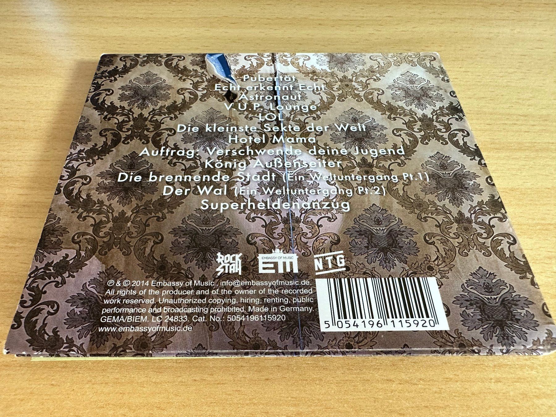 CD: Rockstah – Pubertät – Usato da Rikon im Tösstal venduto da Alpenmutz 1