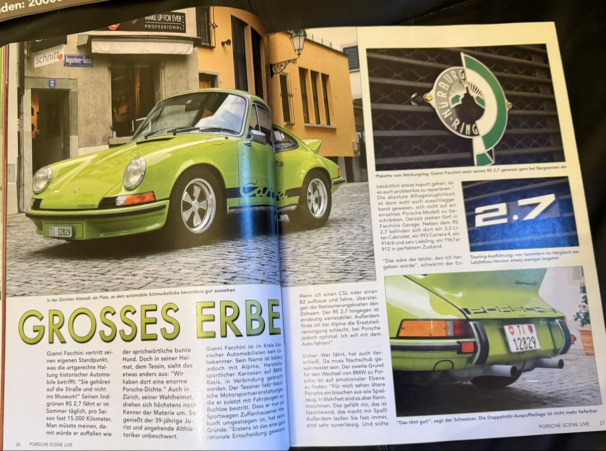 Riviste & Magazine: Porsche Scene Magazin - 06/07 2007 – Usato da hunzenschwil venduto da Oldipark 2
