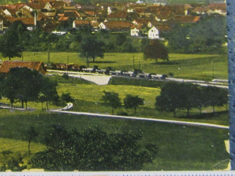 Cartoline postali: GRUSS AUS AESCH UND PFEFFINGEN BL-AK BUG 1912 – Usato da Ettingen venduto da Hausi4711 1