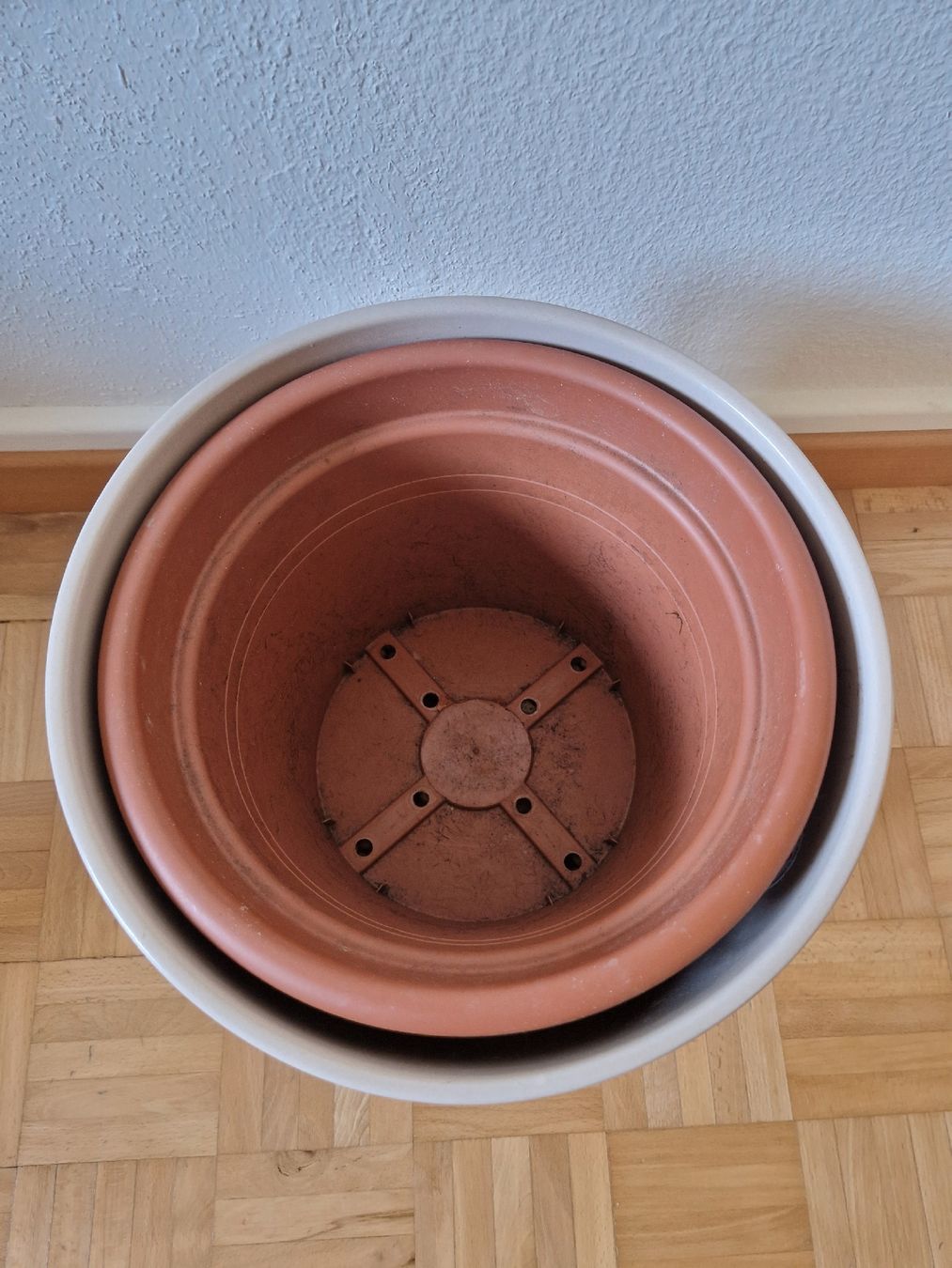 Vasi per fiori: Scheurich Blumentopf beige – Usato da Zürich venduto da ser_vhl9 3