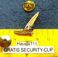 WINDSURF SCHMUCK-PIN GOLDIG GEPRÄGT