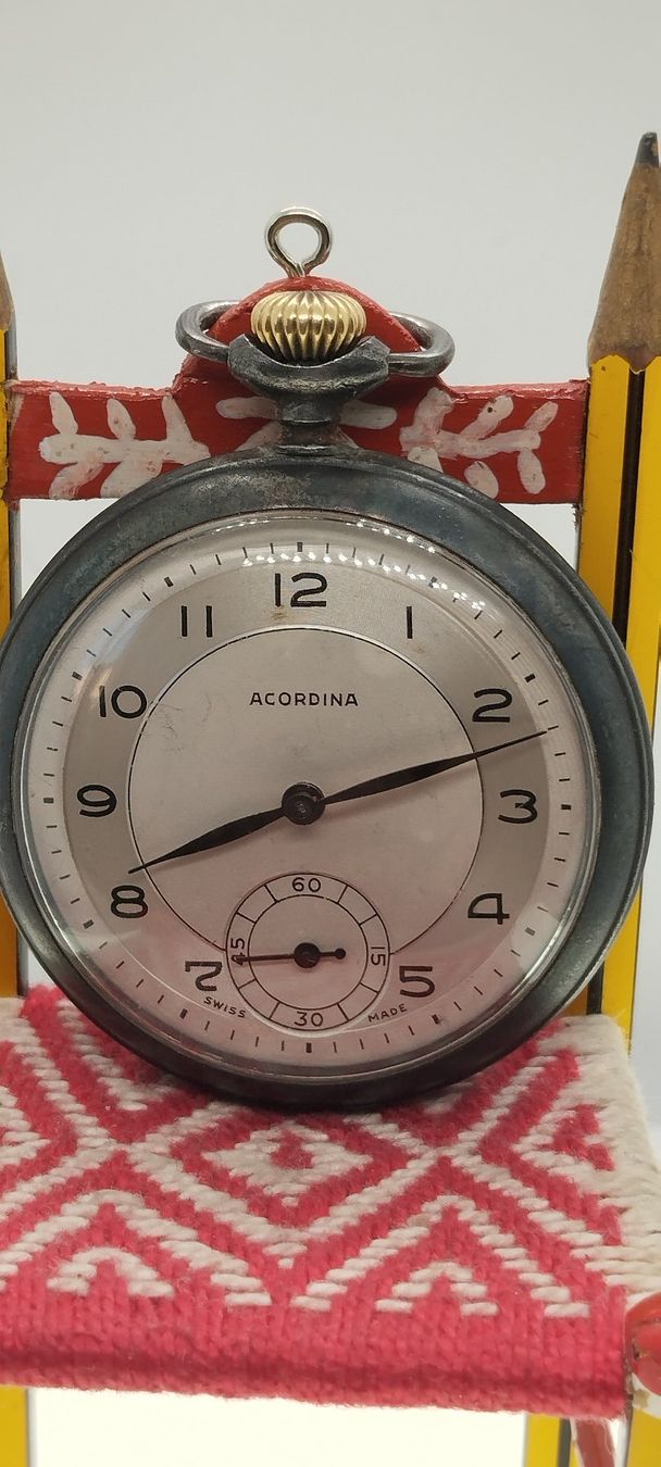 Orologi: montre de poche acier – Usato da La Chaux-de-Fonds venduto da jac_9llg