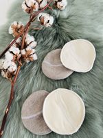 NEU Stilleinlagen Wolle / Wiederverwendbar & Washbar / 2 St