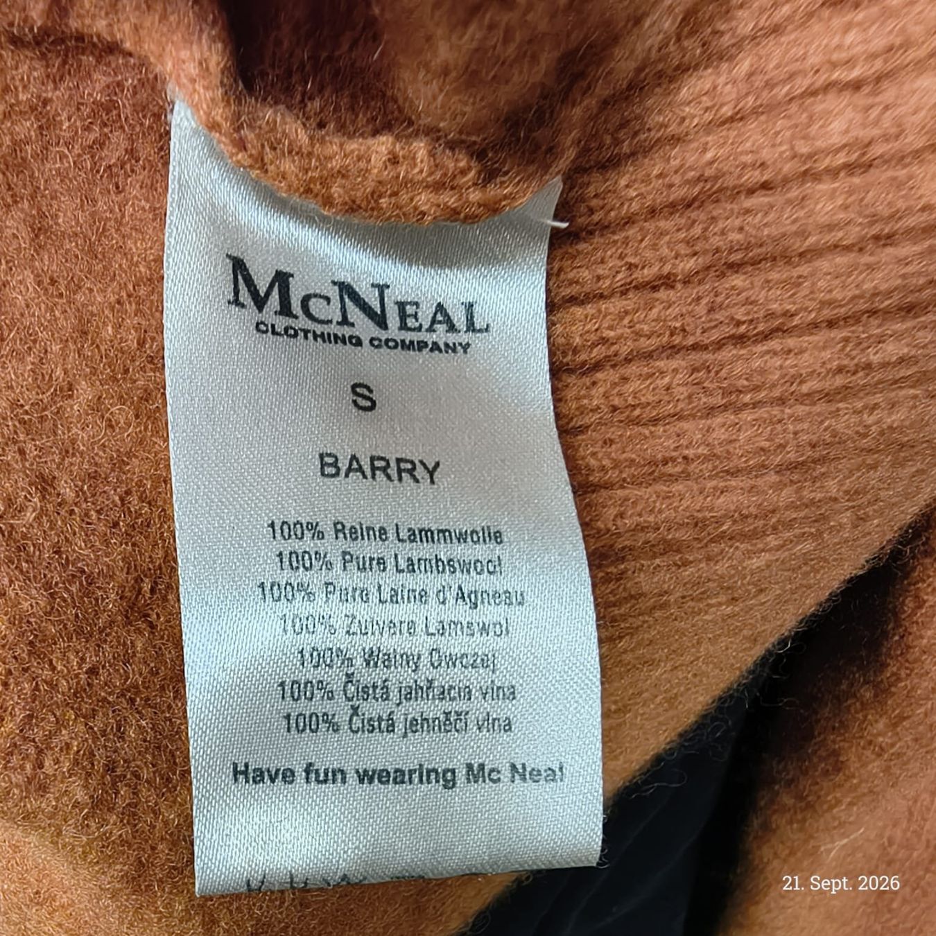 Maglioni & Felpe: Pullover McNeal orange Grösse S gebraucht – Usato da Emmetten venduto da SecondhandSiska 3