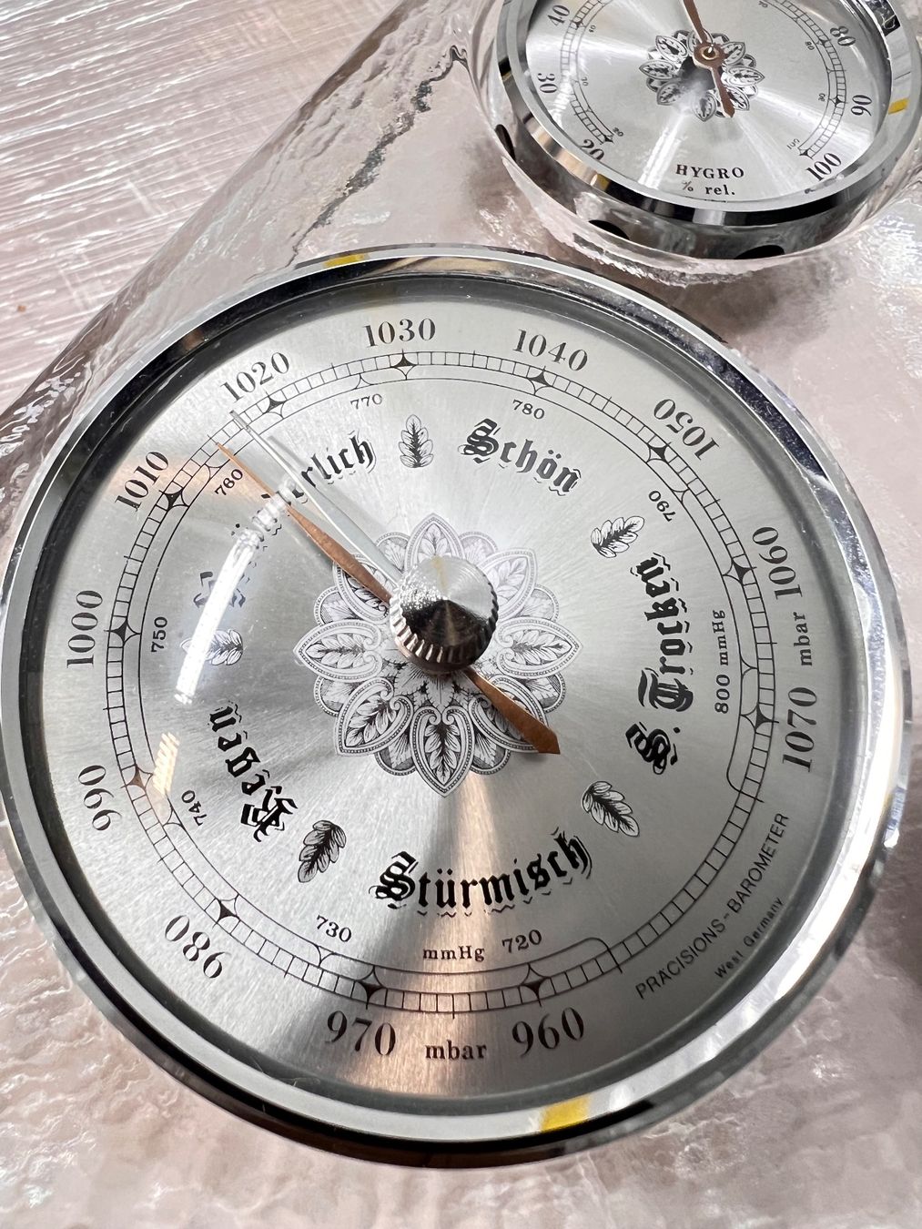 Sonstiges für Haushalt & Wohnen: Glass weather station – Neu (gemäss Beschreibung) aus Lausanne von NYC67 8