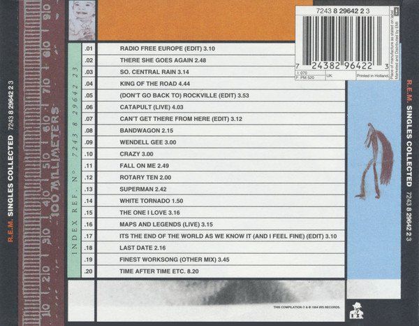 CDs: R.E.M. Singles Collected CD – Gebraucht aus Bionnens von Meg011 1