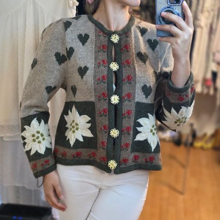 Trachtenjacke Wolle M/L – Premium Handarbeit 🤎